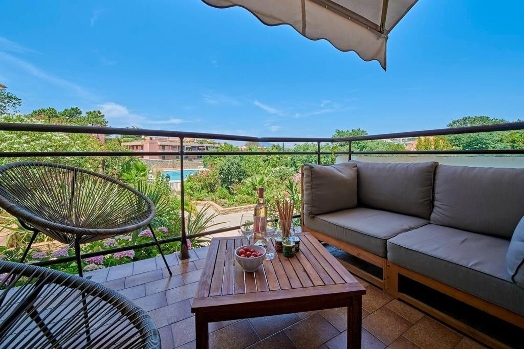 Апартаменты Sunrise -Swimming-Pool-Saint-Tropez Center-Parking Экстерьер фото